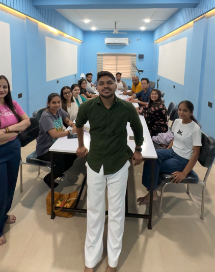 Visionbolt Instructors and Team Members - Amitesh, Guru, Bhupendra and Team